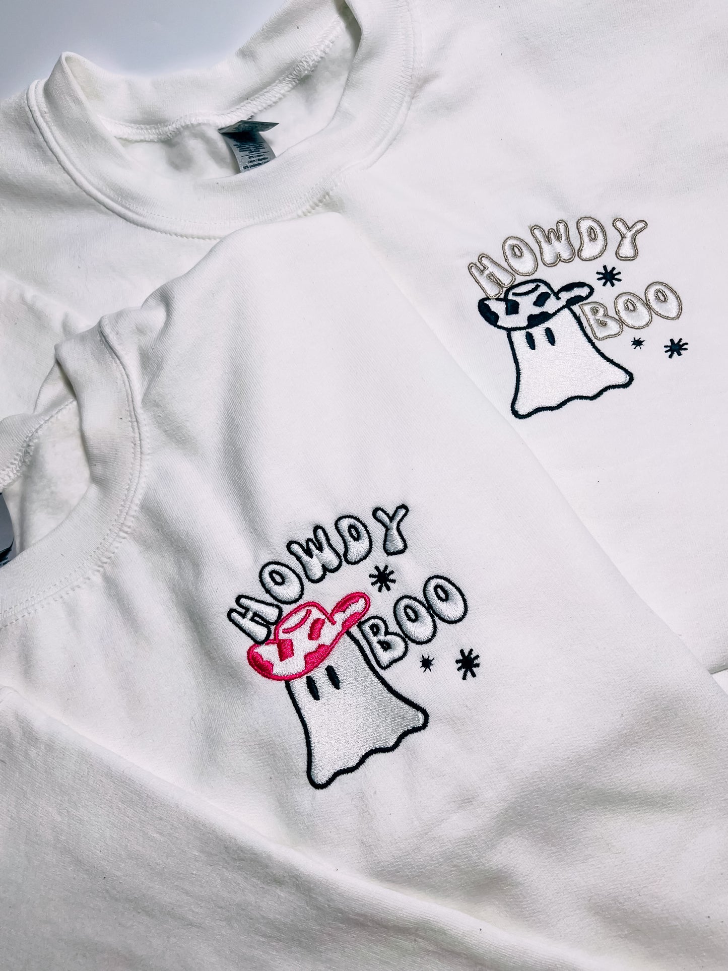 Howdy Boo Embroidered Sweatshirt