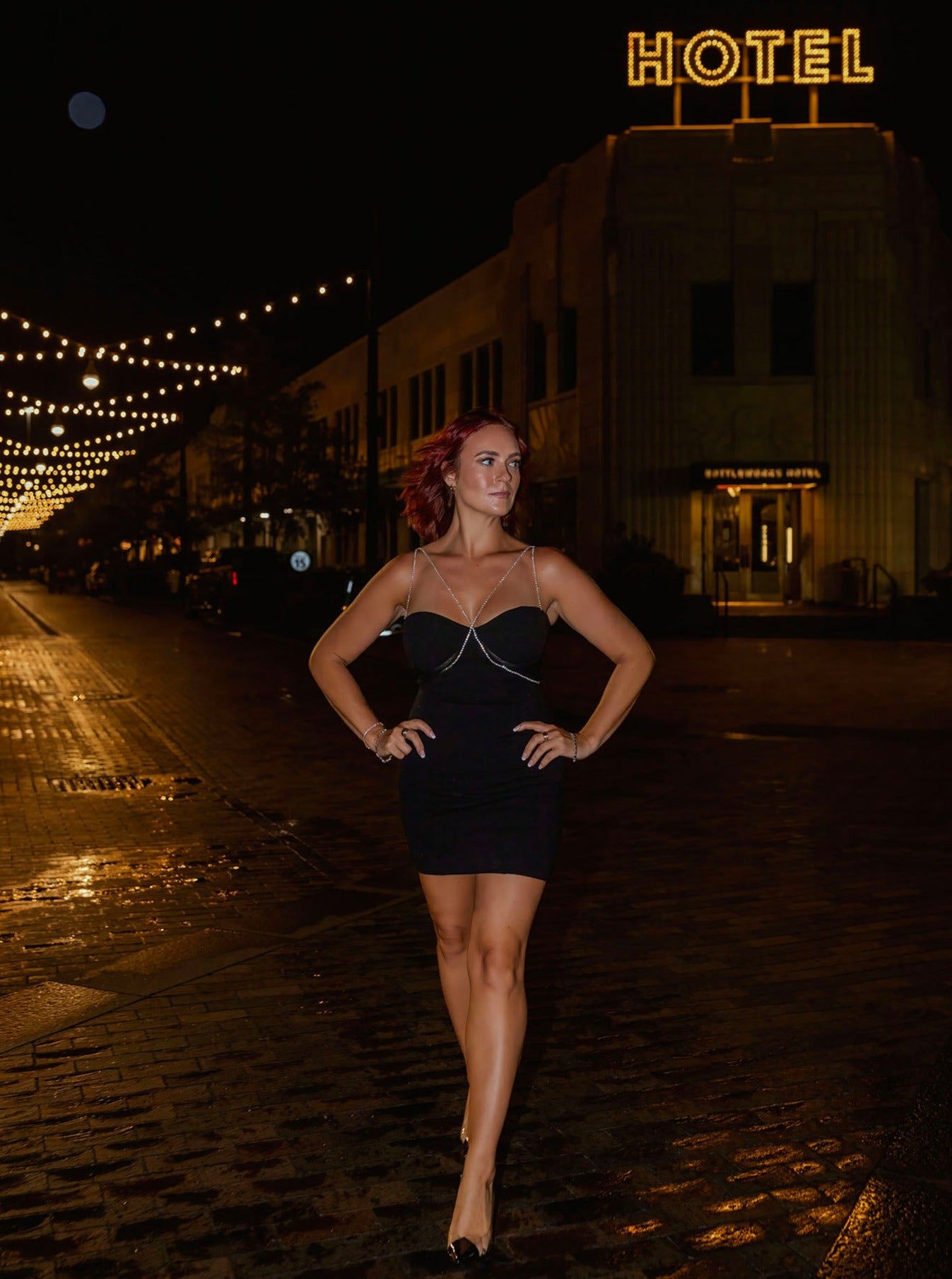 Black Millionaire Mini Dress