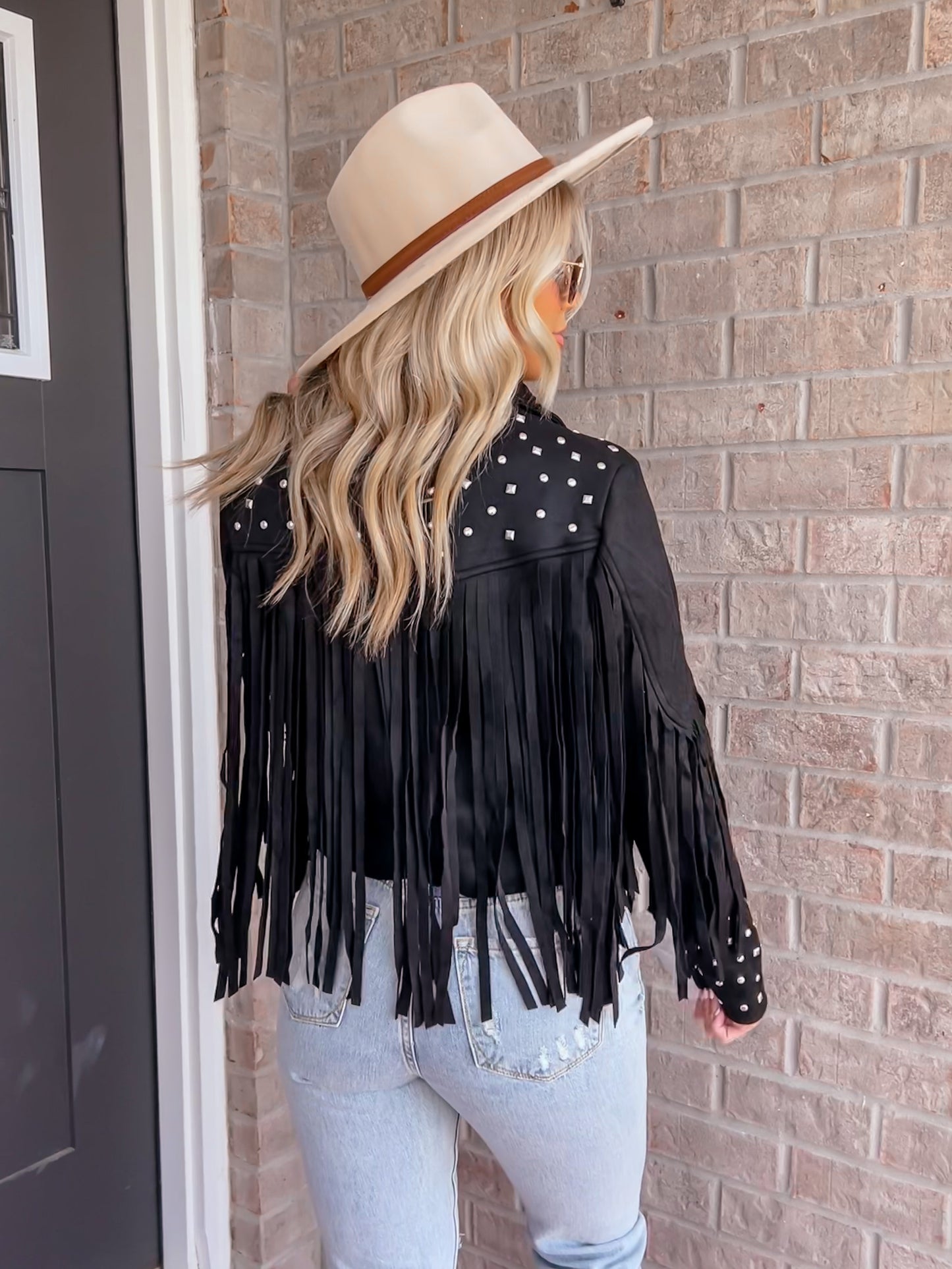 Black Fringe Nashville Jacket