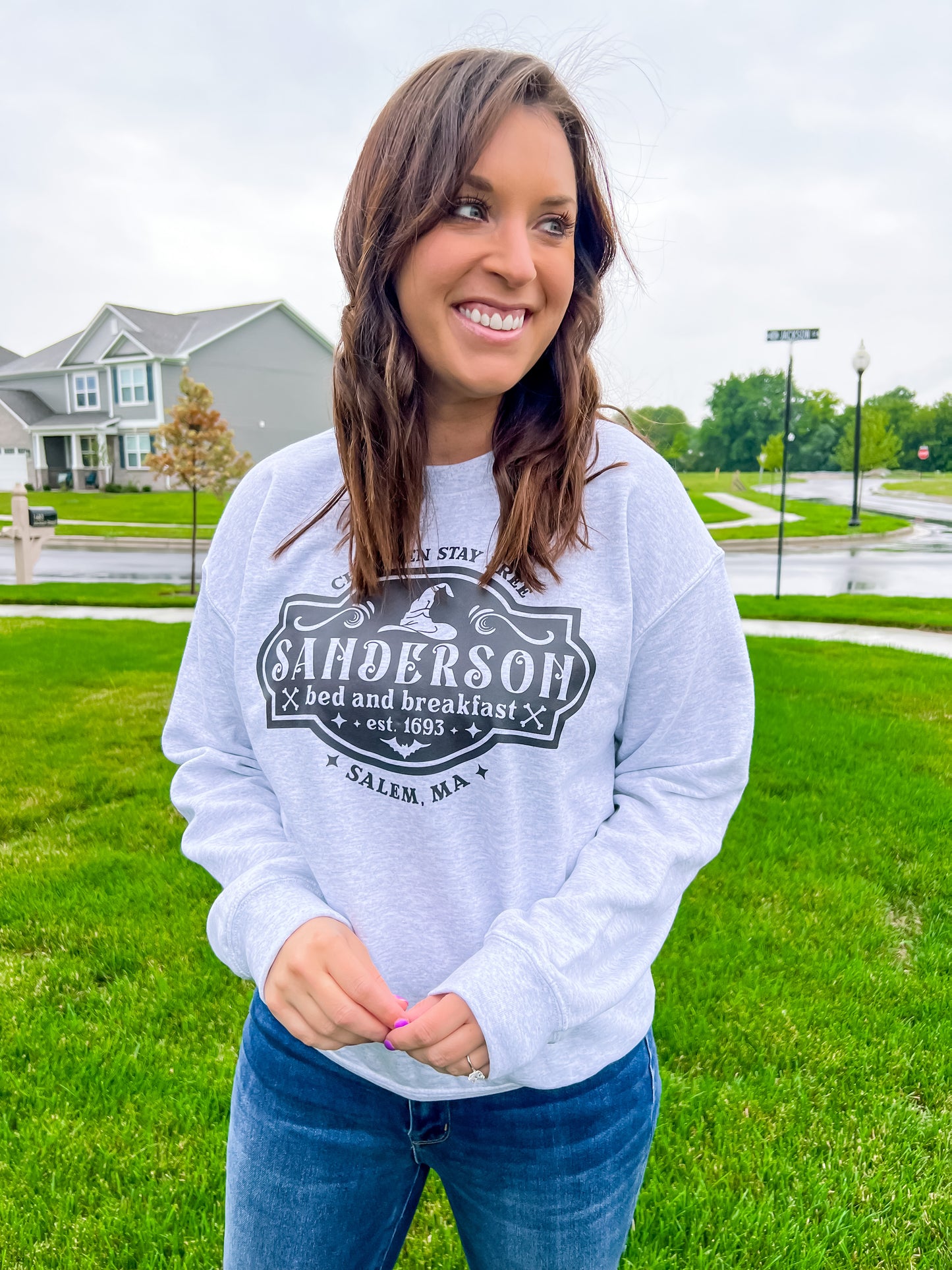 Sanderson Grey Sweatshirt