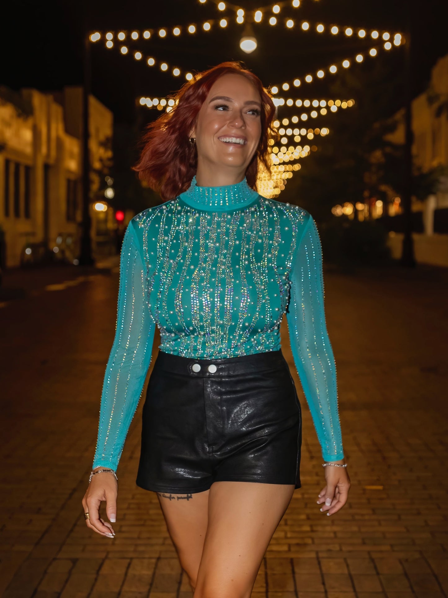 The Eras Tour Turquoise Bodysuit