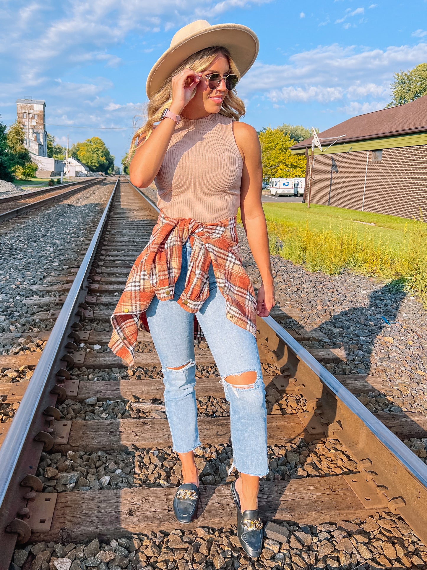 Button Down Flannel Jacket