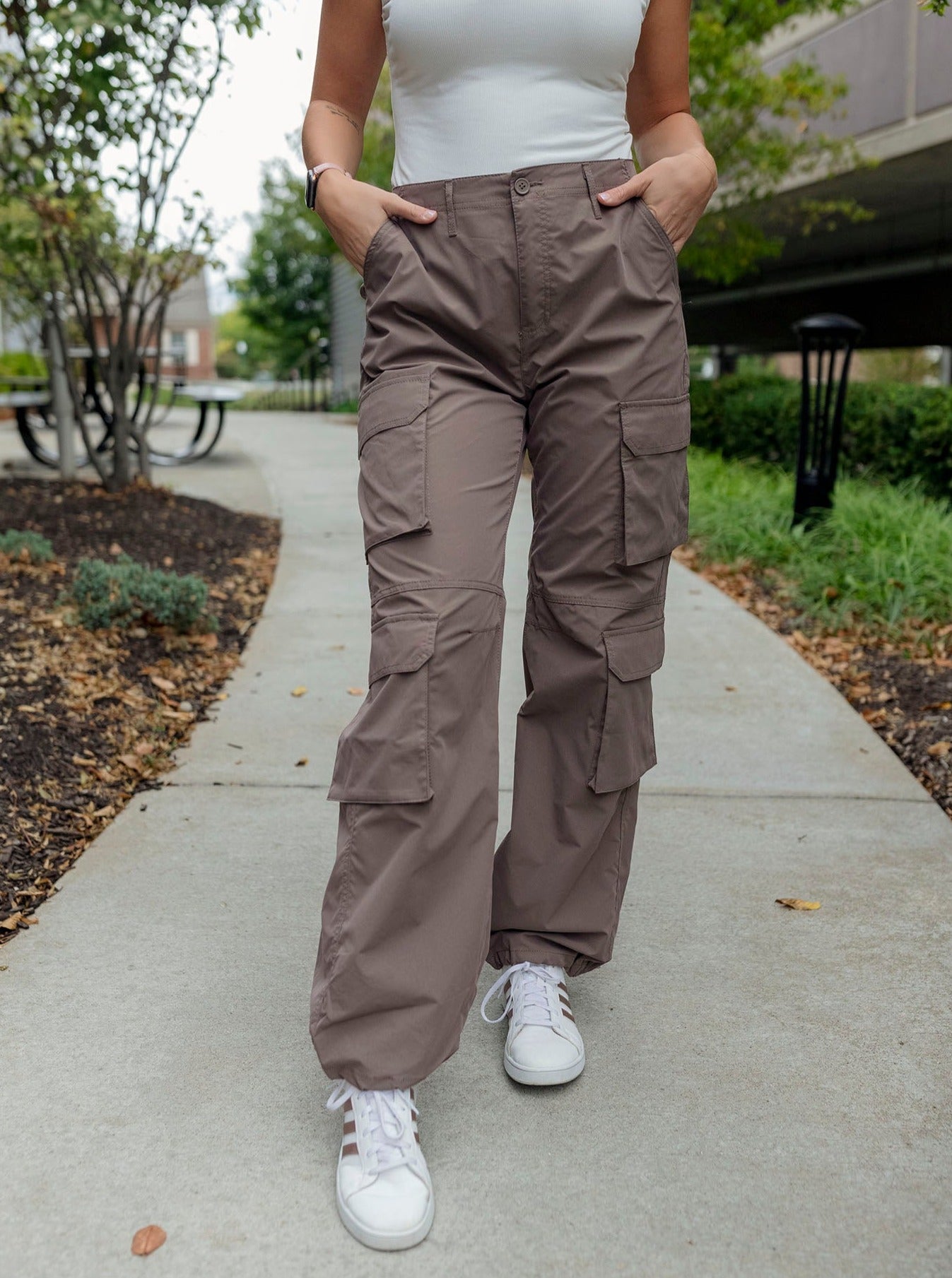 Mocha Cargo Pants