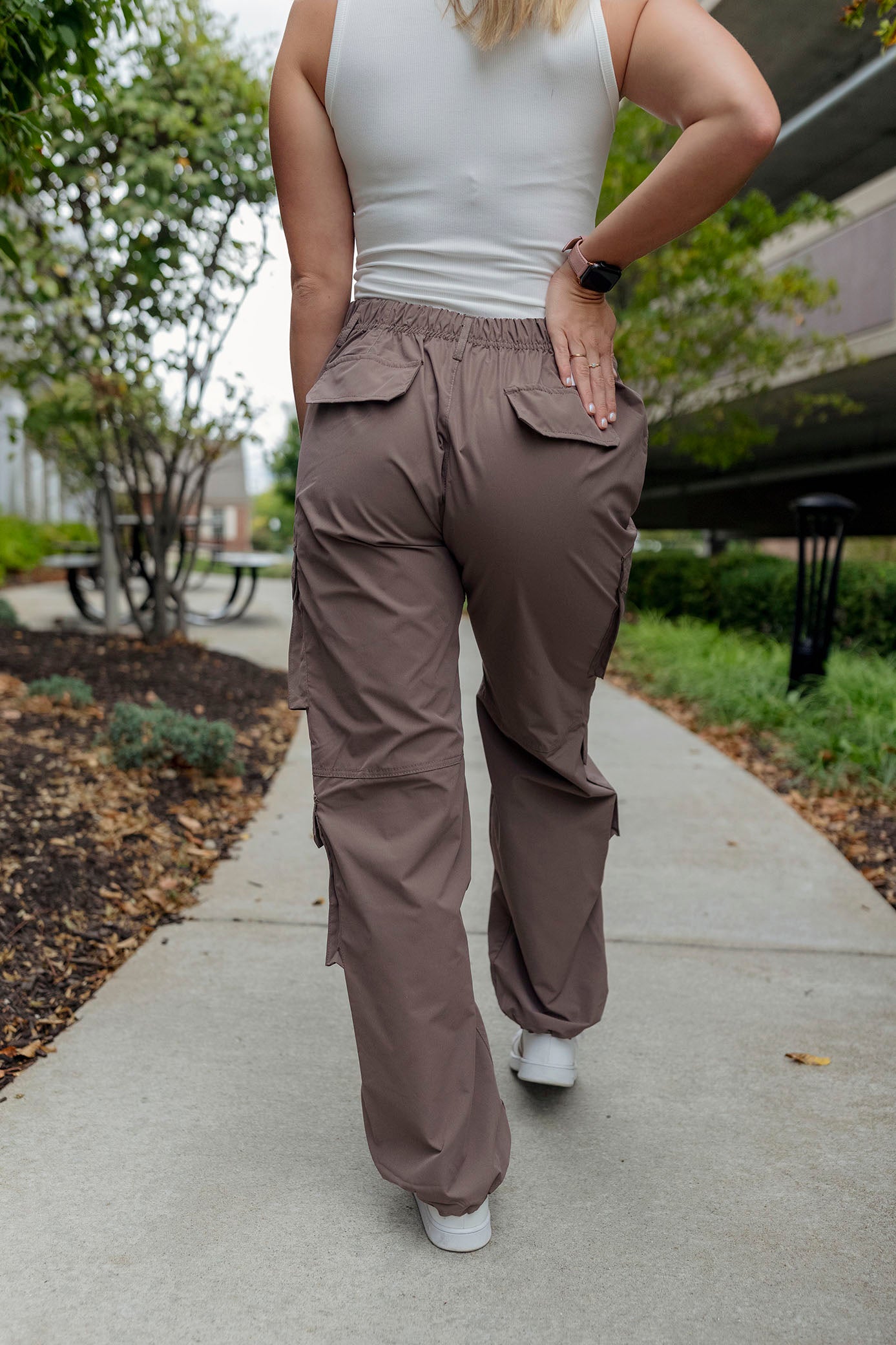 Mocha Cargo Pants