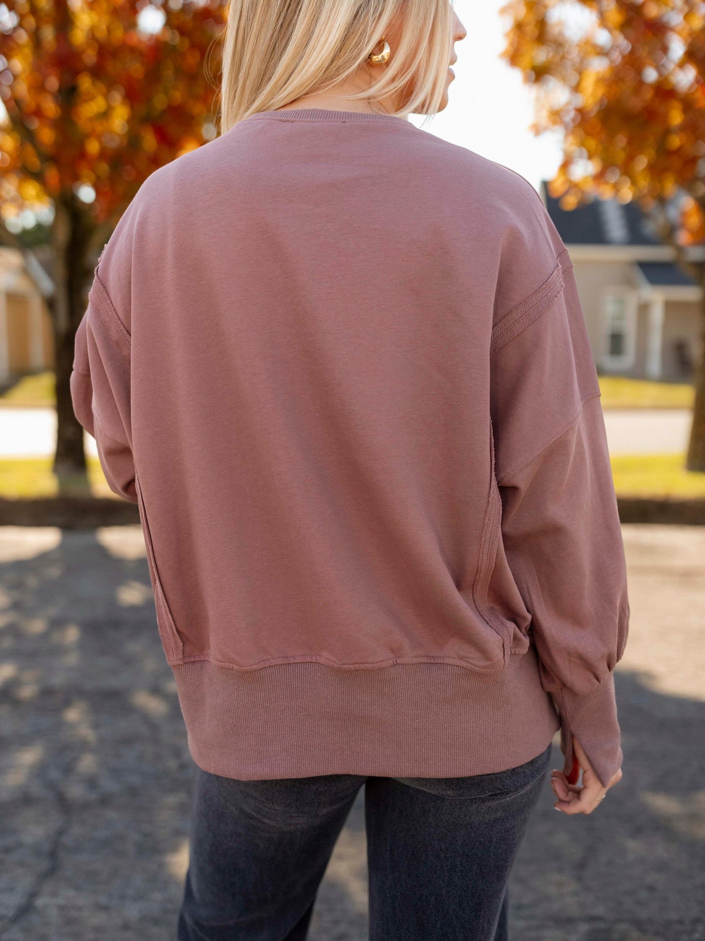 Coco Oversized Slit Pullover
