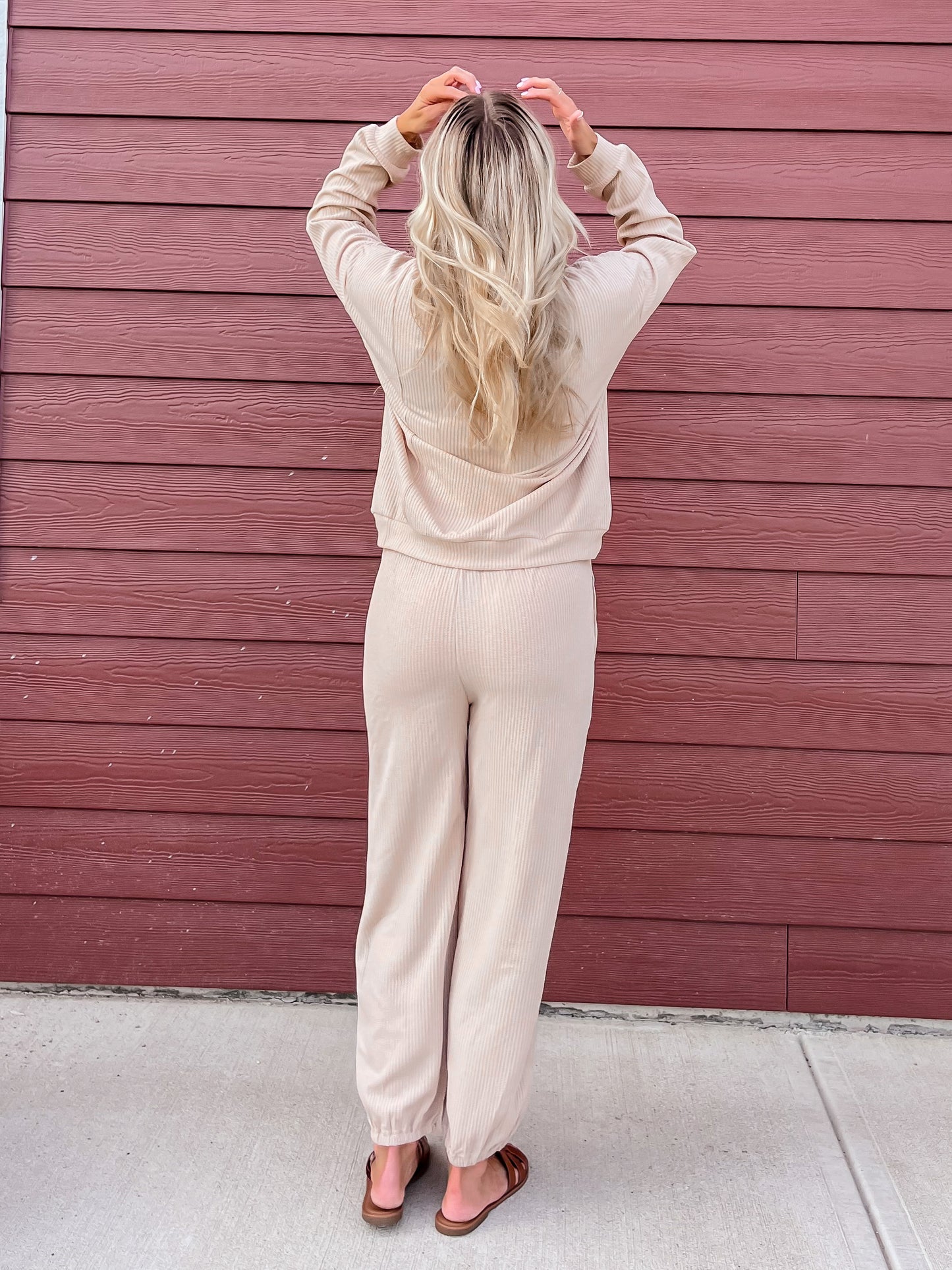 Champagne Jogger Pants