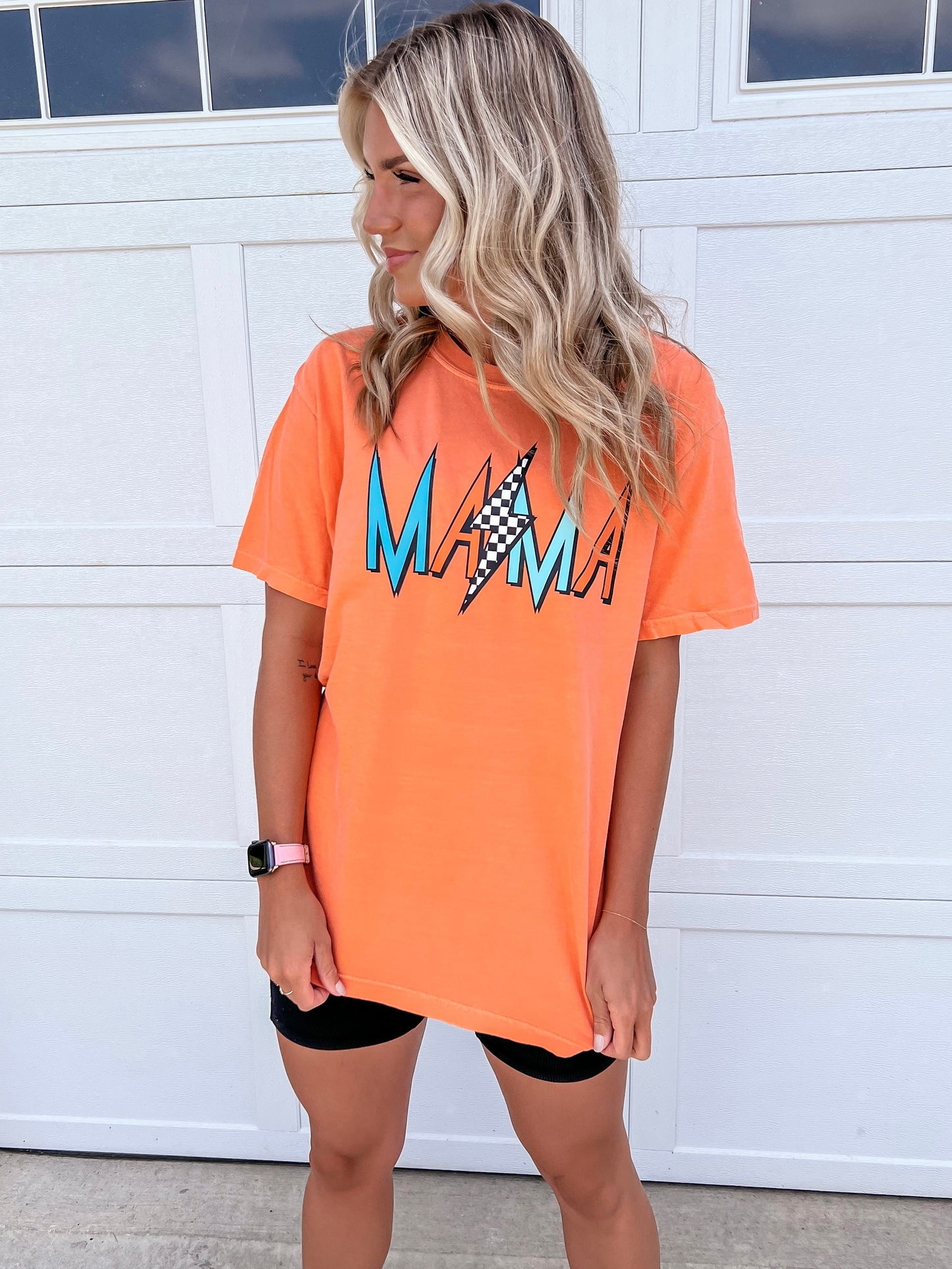 Mama Lightning Bolt Tee