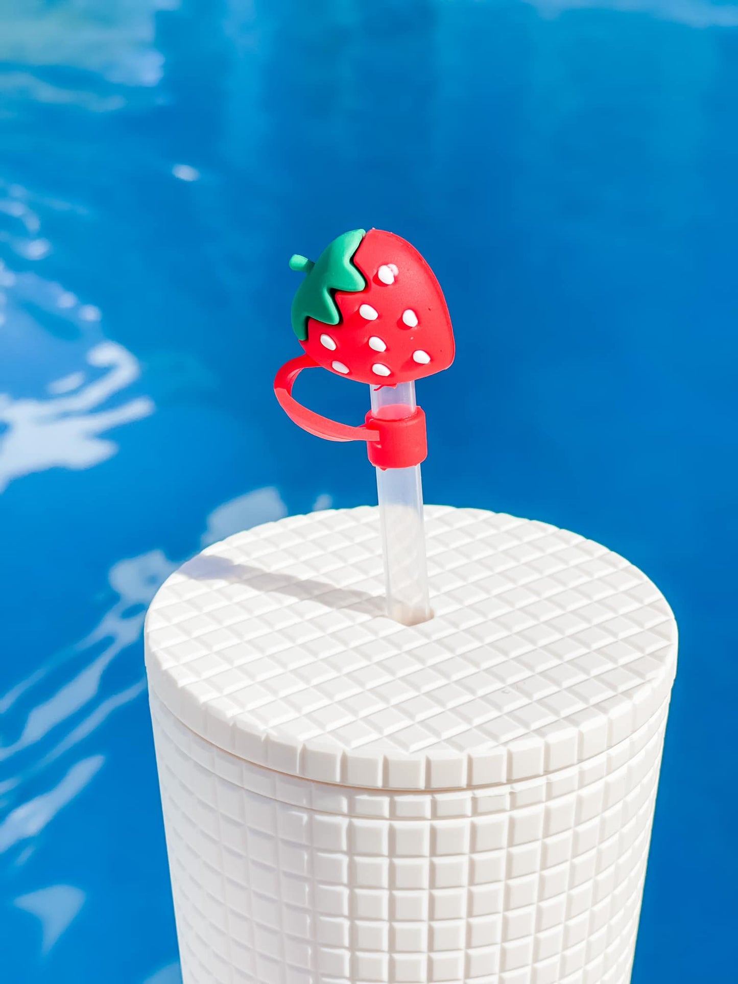Straw Cover "Strawberry"