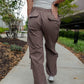 Mocha Cargo Pants