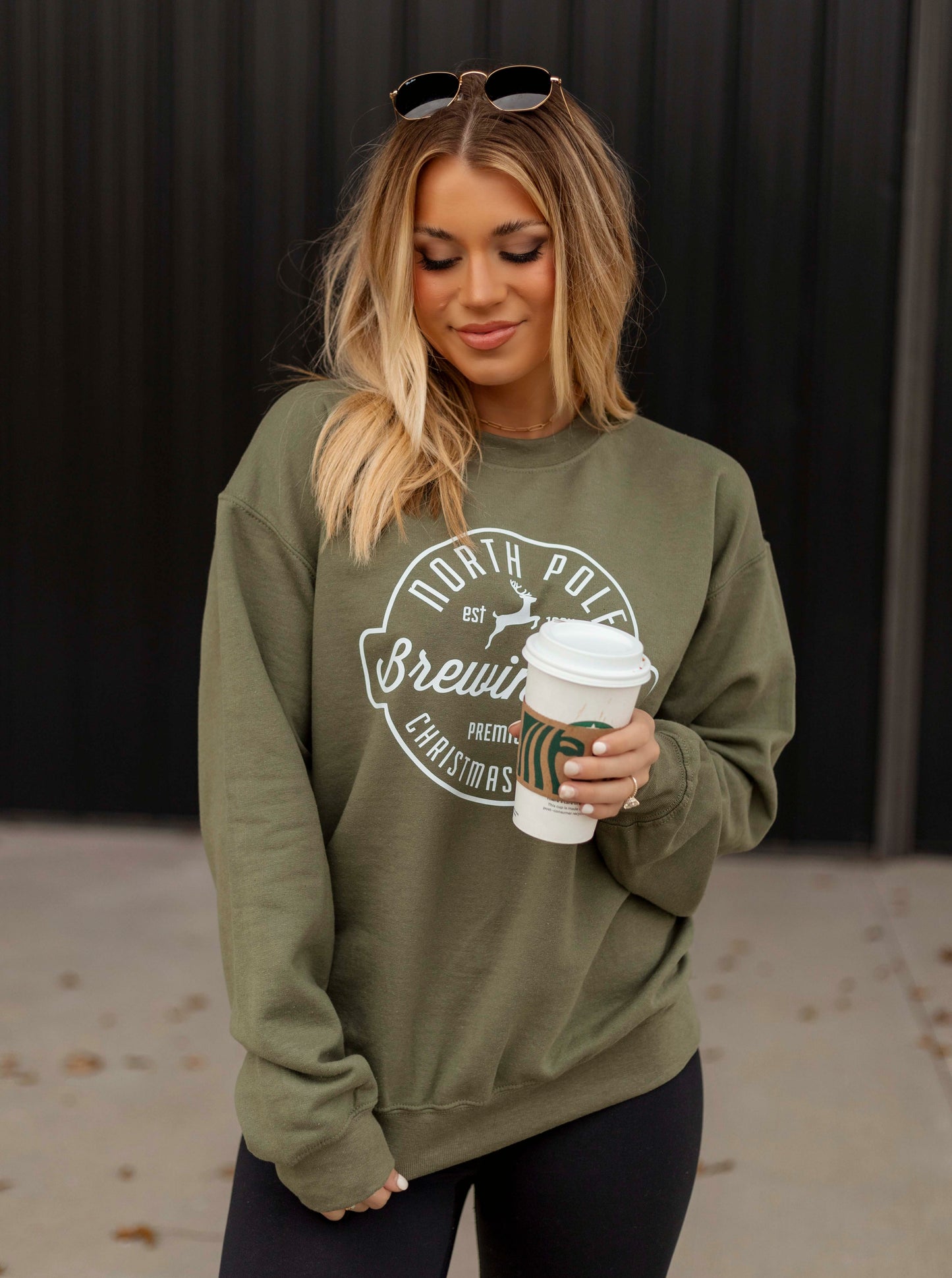 Green North Pole Brewing Sweatshirt