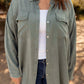 Sage Green Mineral Washed Top