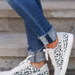 Grey Leopard Sneakers