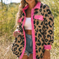 Pink Cheetah Print Jacket