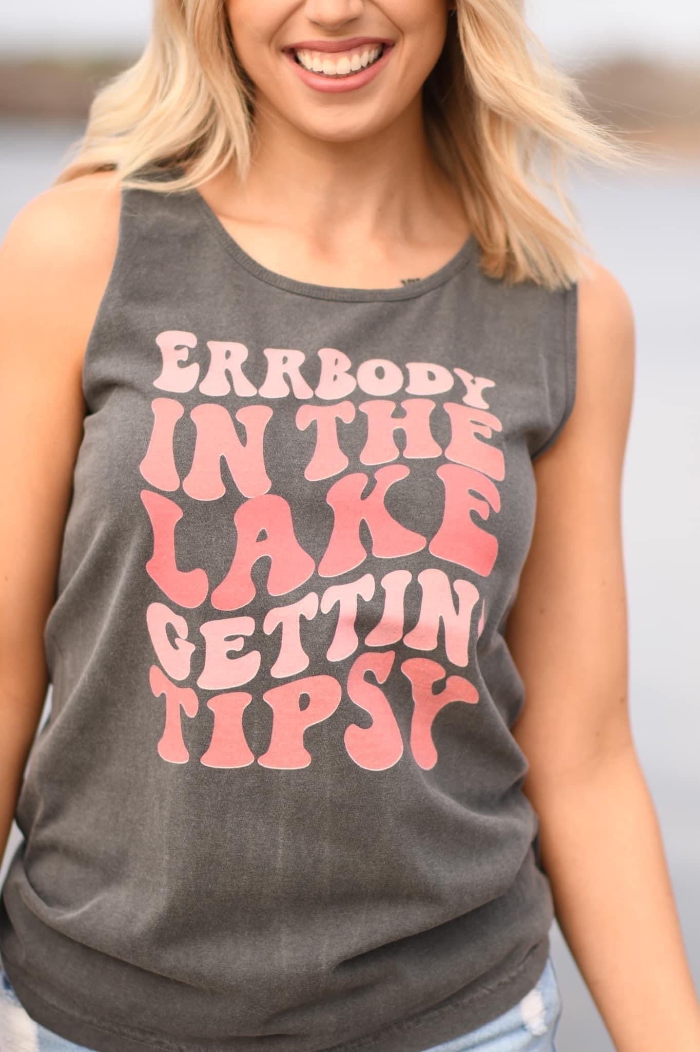 Gettin’ Tipsy Lake Tank Tops