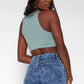 (Size 1)Acid Wash Denim Denim Shorts